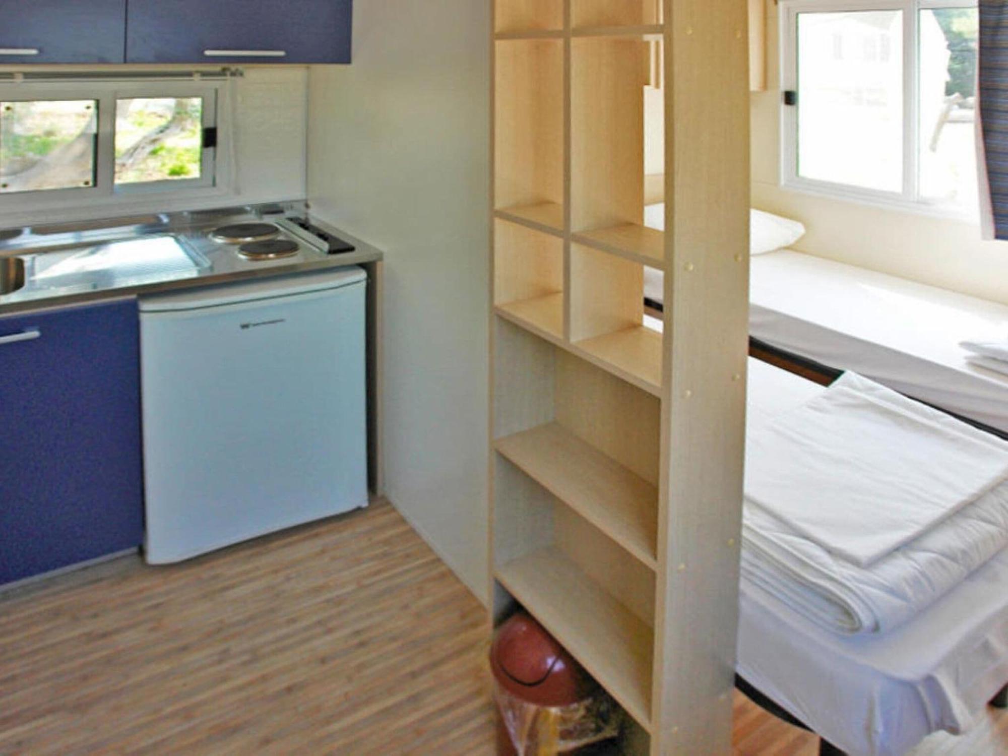 Mobile Homes In Camp Kovacine, Cres, With Long Pebble Beach Exterior foto